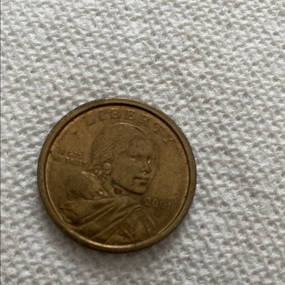 2001 Sacagawea Dollar Coin